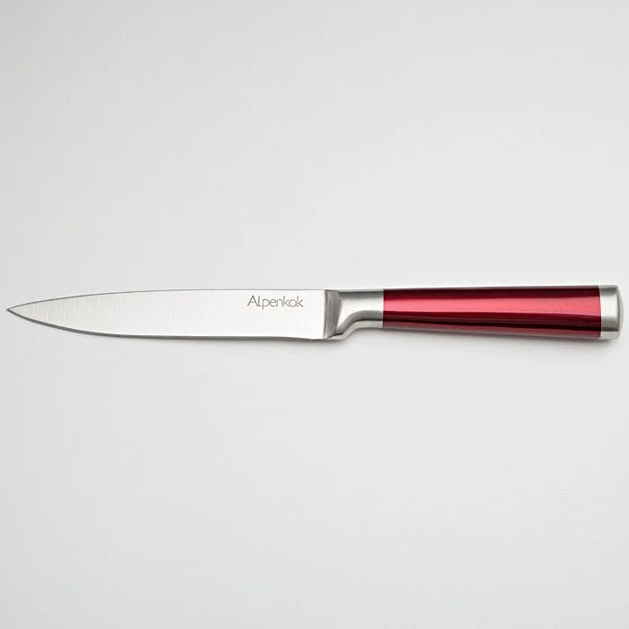 ALPENKOK Нож универсальный 12,7 см. Burgundy AK 2080/D