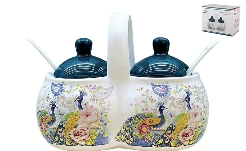 КОРАЛЛ Набор для специй Павлин HC209-L24