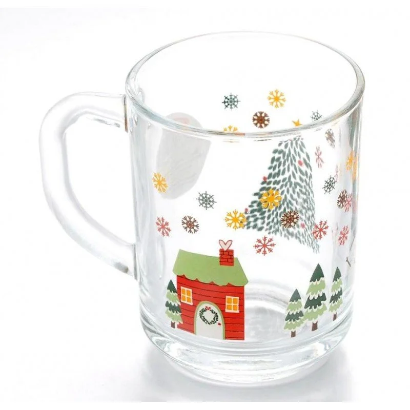 PASABAHCE Набор кружек (2шт.) 250 мл.CHRISTMAS TREE INVITATION (55029 SL)