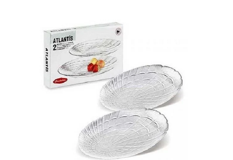 PASABAHCE Набор овальных блюд (2шт.) 24 см. ATLANTIS 10238