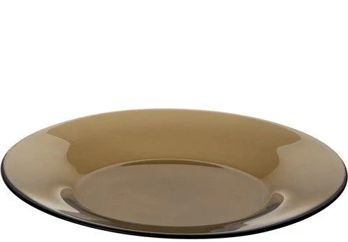 PASABAHCE Тарелка обеденная 26 см. INVITATION BRONZE (10328SL)