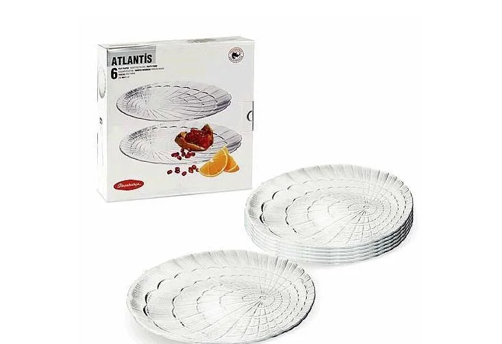 PASABAHCE Набор десертных тарелок (6шт.) 19см. ATLANTIS 10234