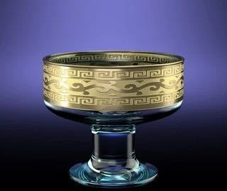 ГУСЬ ХРУСТАЛЬНЫЙ Набор креманок 6шт. Версаче GE08-1016