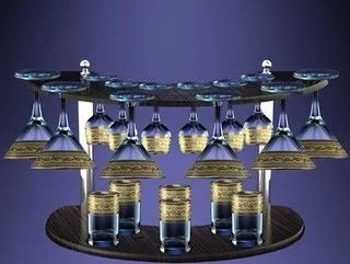 ГУСЬ ХРУСТАЛЬНЫЙ Универсальный набор 19пр. Версаче (GE08-410/164/837-БС)