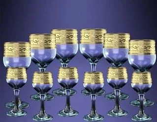 ГУСЬ ХРУСТАЛЬНЫЙ Универсальный набор 12пр. Версаче (GE08-163/164)