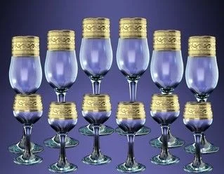 ГУСЬ ХРУСТАЛЬНЫЙ Универсальный набор 12пр. Версаче (GE08-160/164)