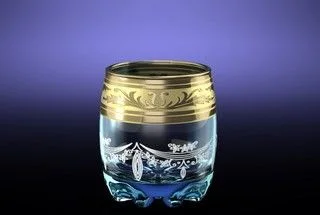 ГУСЬ ХРУСТАЛЬНЫЙ Набор стаканов для виски Русский узор 305 мл. (GE09-415)