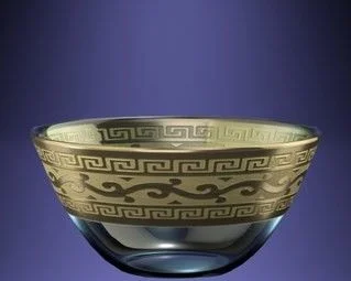 ГУСЬ ХРУСТАЛЬНЫЙ Набор салатников 2шт. Версаче (GE08-1425)