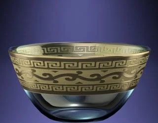 ГУСЬ ХРУСТАЛЬНЫЙ Салатник 19см. Версаче GE08-1326