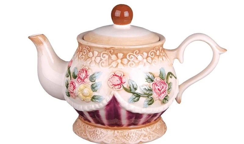 КОРАЛЛ Чайник заварочный 1000 мл Романтика HC7007-D30