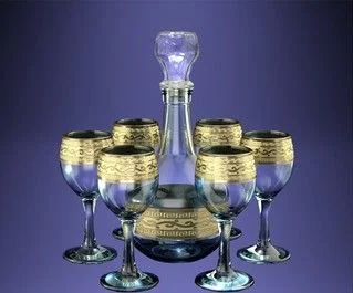 ГУСЬ ХРУСТАЛЬНЫЙ Набор для водки Версаче (7пр.) GE08-500/134