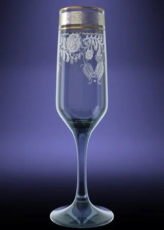 ГУСЬ ХРУСТАЛЬНЫЙ Набор бокалов для шампанского Нежность 200мл. (TL34-4170)