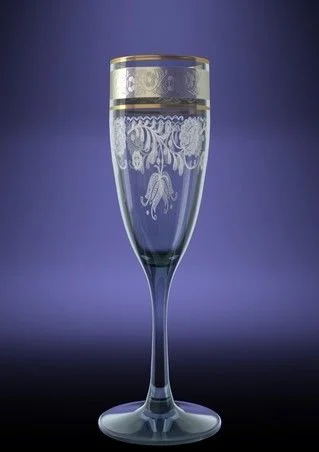 ГУСЬ ХРУСТАЛЬНЫЙ Набор бокалов для шампанского Нежность 170мл. (TL34-1687)