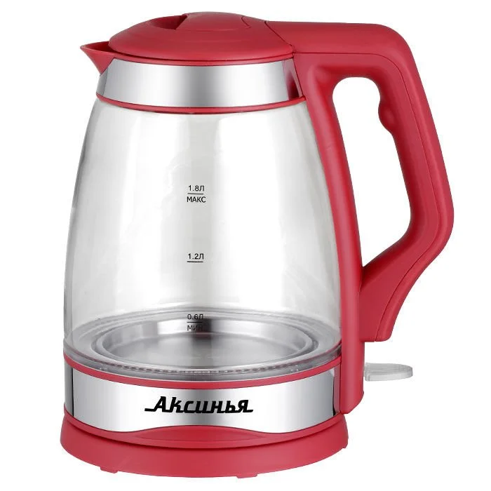 АКСИНЬЯ Электрический чайник КС 1001 красный