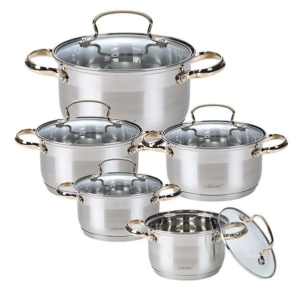 MAESTRO Набор кастрюль (10пр) MR 3516 10