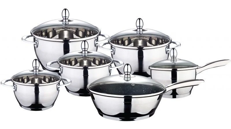 KLAUSBERG Набор кастрюль (12пр.) KB 7180