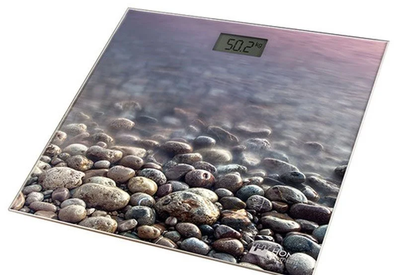 HOME ELEMENT Весы напольные электронные HE SC 906 каменистый пляж