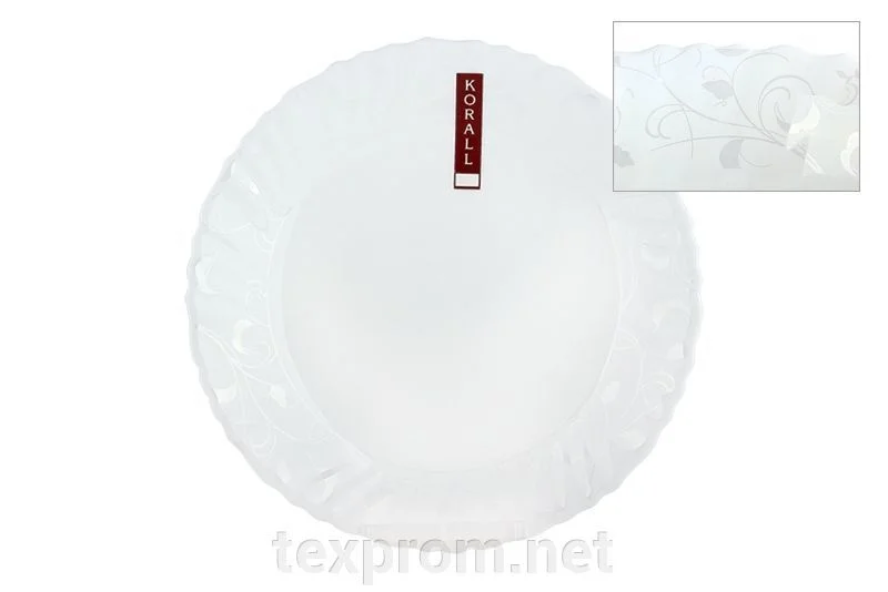 КОРАЛЛ Тарелка десертная 19см Арабеска LHP75-130313