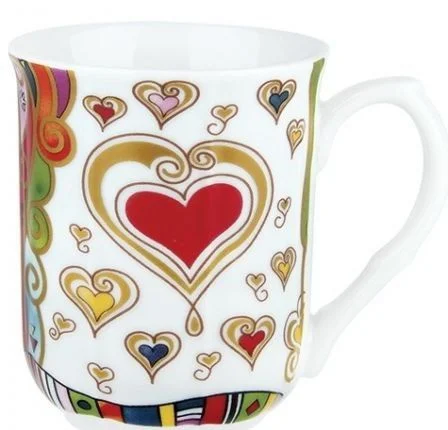 КОРАЛЛ Кружка 270мл.Золотое сердце B036-A05927