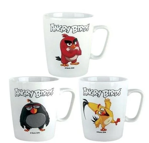 КОРАЛЛ Кружка 250мл. Angry Birds 07594