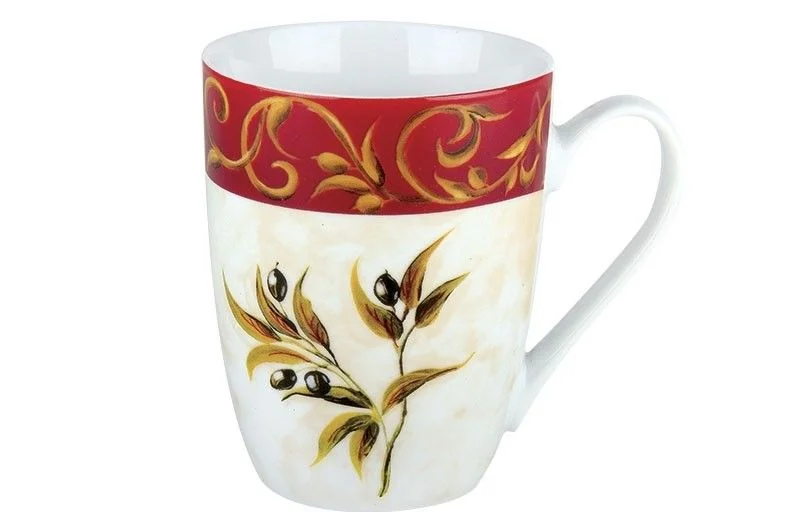 КОРАЛЛ Кружка 340мл. Оливки YQ1617