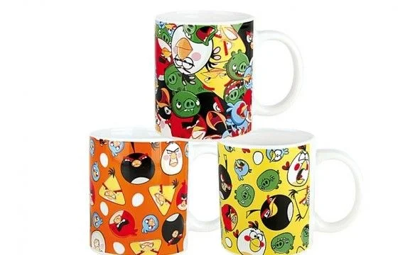 КОРАЛЛ Кружка 340мл. Сердитые птички классик nwab-3