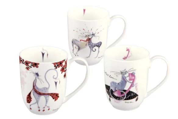 КОРАЛЛ Кружка 340мл. Кошки-3 MR-3