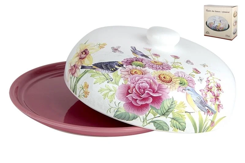 КОРАЛЛ Блюдо для блинов Очарование лета HC604R-L27