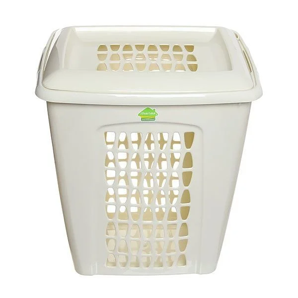 МАРТИКА Корзина для белья 45л.Молетта С 701 СЛК слоновая кость