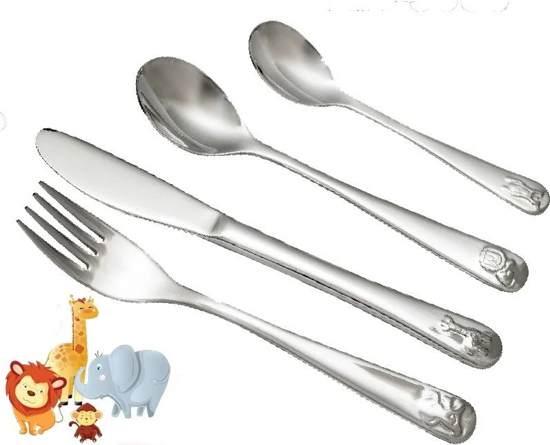 KINGHOFF Набор детских столовых приборов 4пр. KH 3586