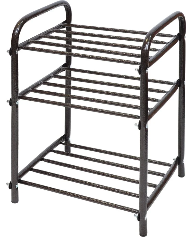 НИКА Этажерка для обуви «Ника комфорт» ЭТК1/А медный антик