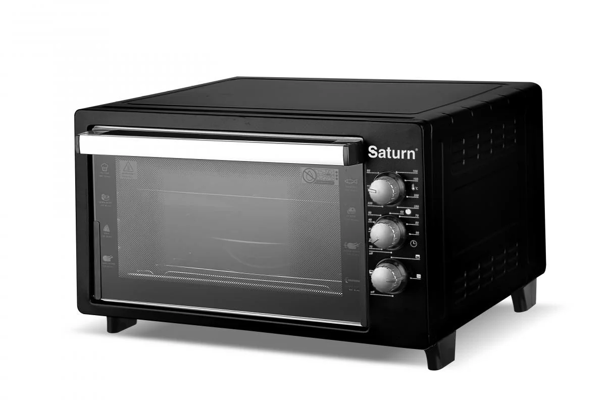SATURN Электропечь ST EC 1089 Black