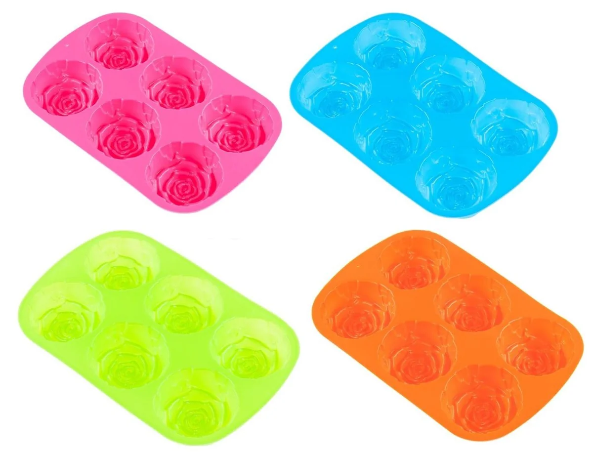 KINGHOFF Форма 28,5x16,8x3,3см.Роза KH 4642