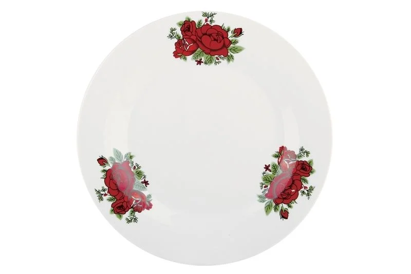КОРАЛЛ Тарелка десертная 20см Красная магия XL 002 /20