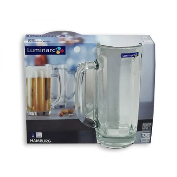 LUMINARC Набор кружек для пива 330 мл. Hamburg H 5126