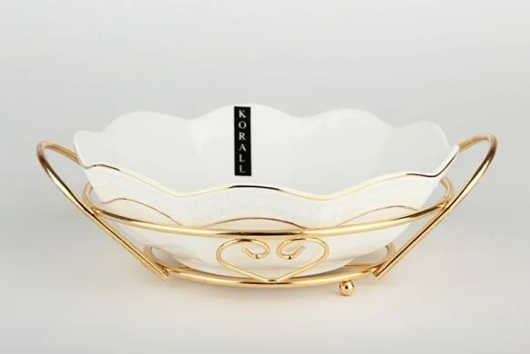 КОРАЛЛ Салатник 25см. Снежная королева CLTBH-B0820TJ-A