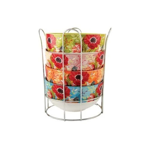 КОРАЛЛ Набор салатников 1/4пр. Маки ST41/A05727