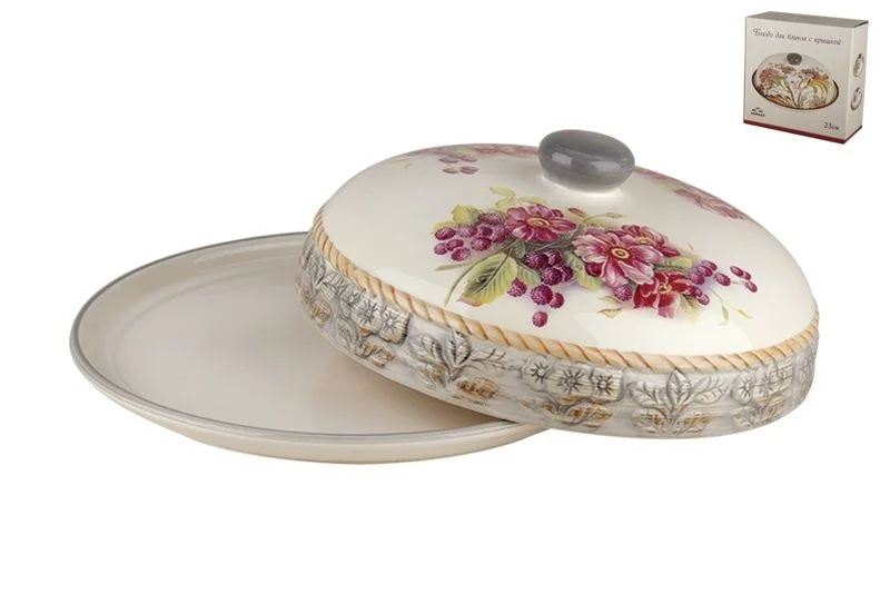 КОРАЛЛ Блюдо для блинов Фантазия HC604R-C23