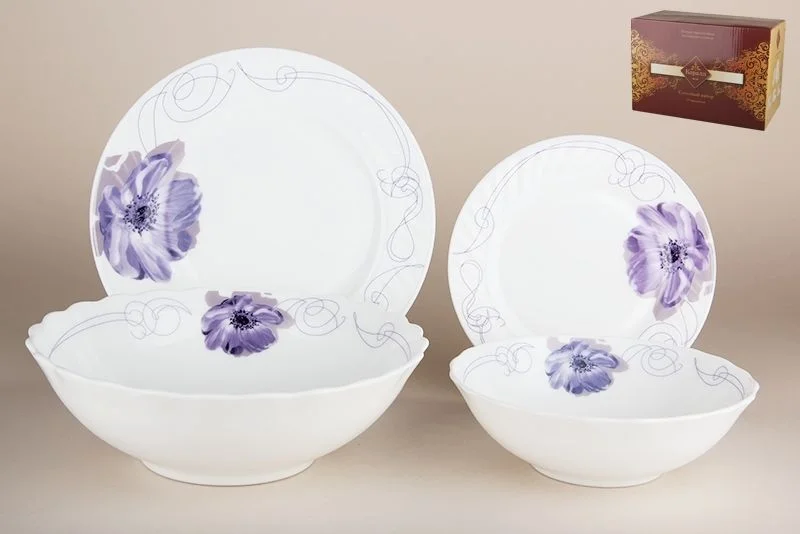 КОРАЛЛ Набор столовый 19пр.Шиповник JL19