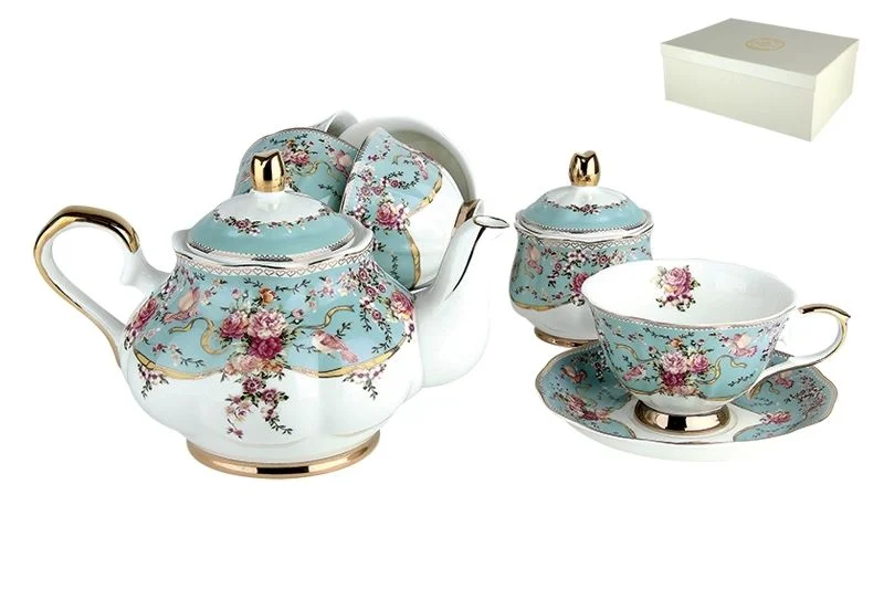 КОРАЛЛ Набор чайный 14пр.Романтика TS-358