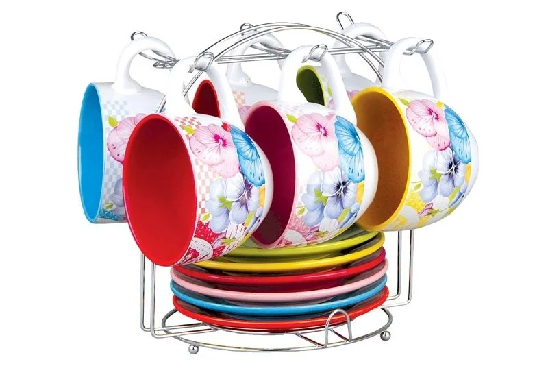 КОРАЛЛ Набор чайный 12пр. Анютины глазки ST229/D1307