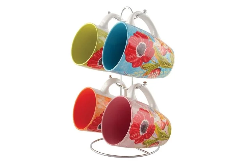 КОРАЛЛ Набор кружек 4пр. Маки ST03/A05727