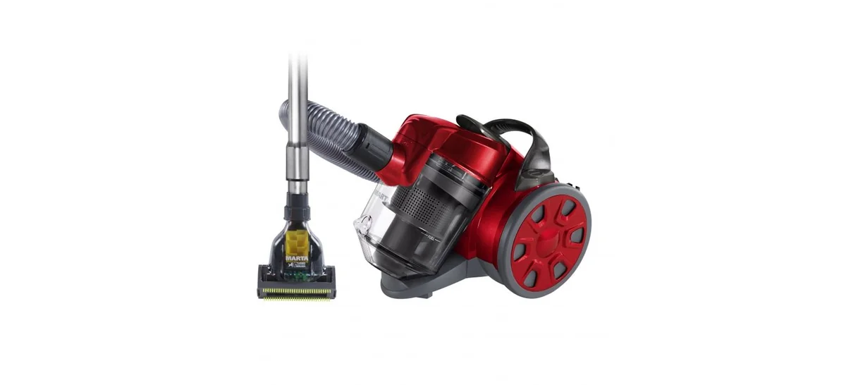 MARTA Пылесос 2200W MT 1352 бордовый гранат