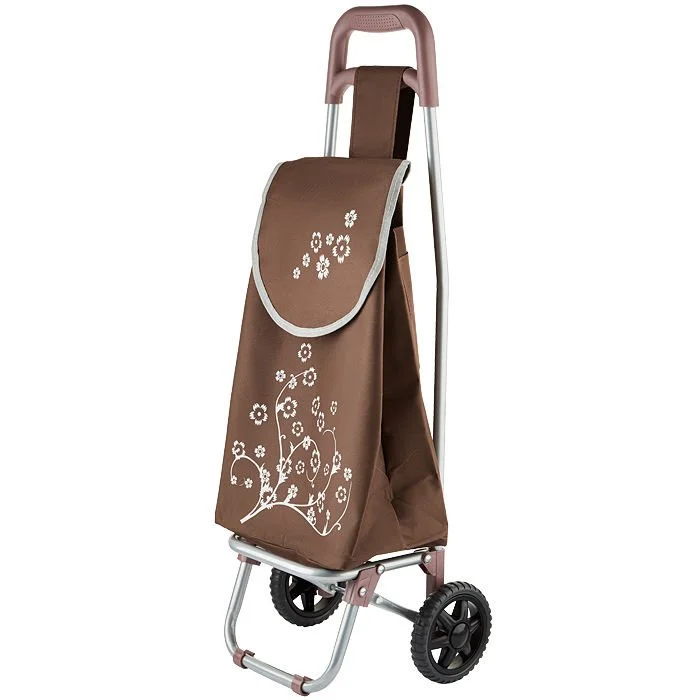 DELTA Тележка багажная ручная 20кг ТБР-22 коричневая