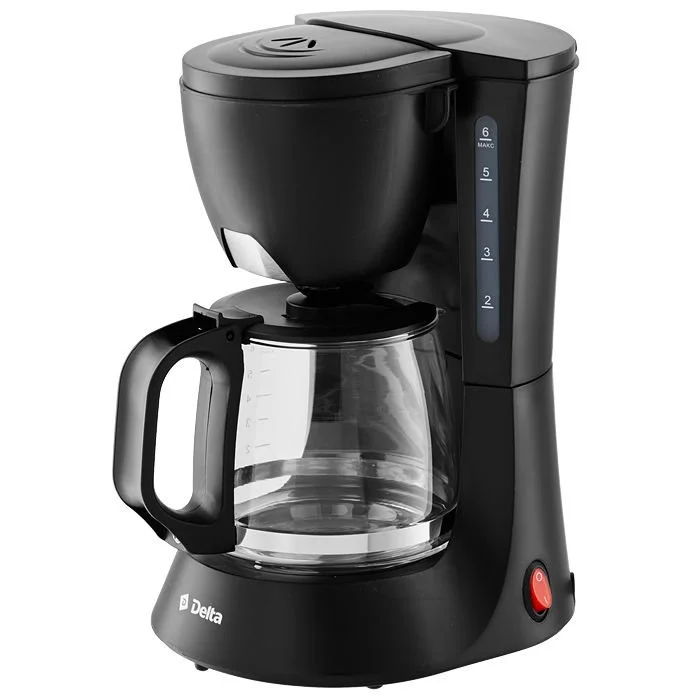 DELTA Кофеварка DL 8153 черная