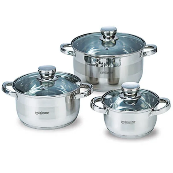 MAESTRO Набор кастрюль (6пр.) MR 2220 6L