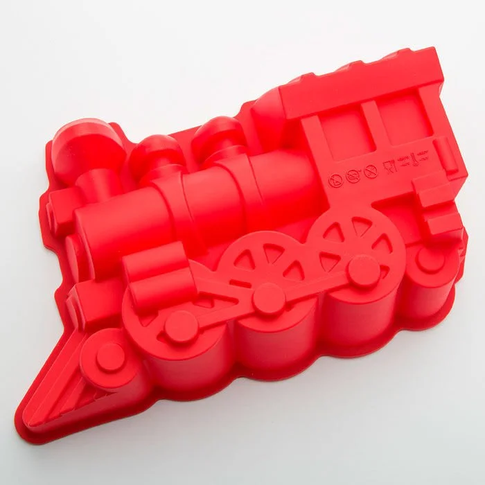 WEBBER Форма 33х19х8см Паровоз BE 4260 S красный