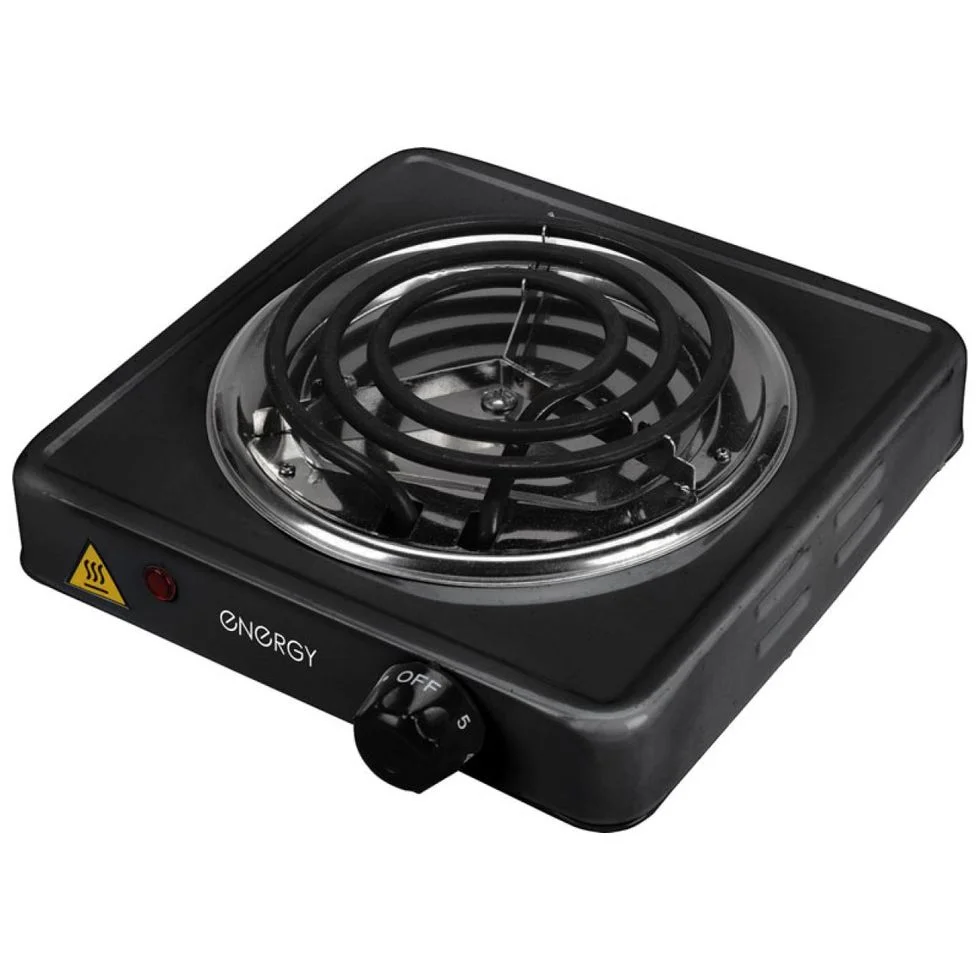 ДАЧНИЦА Электроплита 1 комфорка (черная)