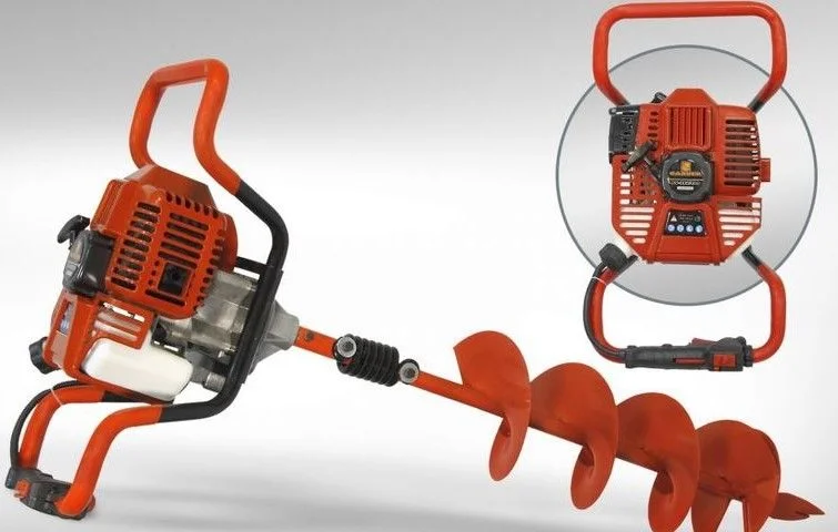 CARVER Мотобур AG-252/200 PRO (cо шнеком)