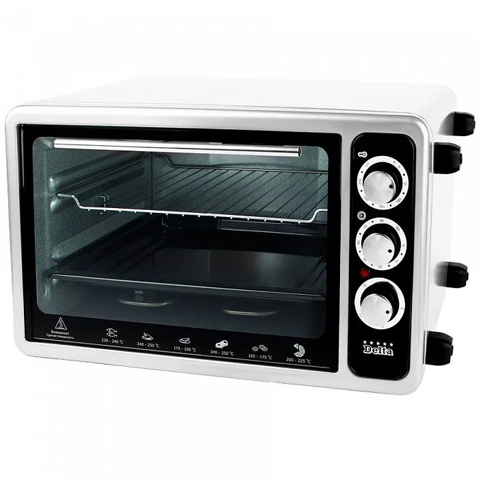 DELTA Духовка электрическая 2в1(с функцией приготовления шашлыка) D 025 А